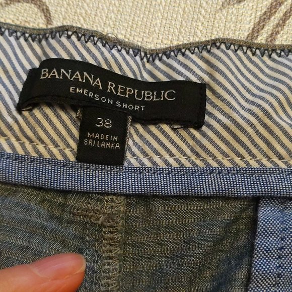 Banana Republic Blue/Gray Emerson Short - Picture 4 of 5